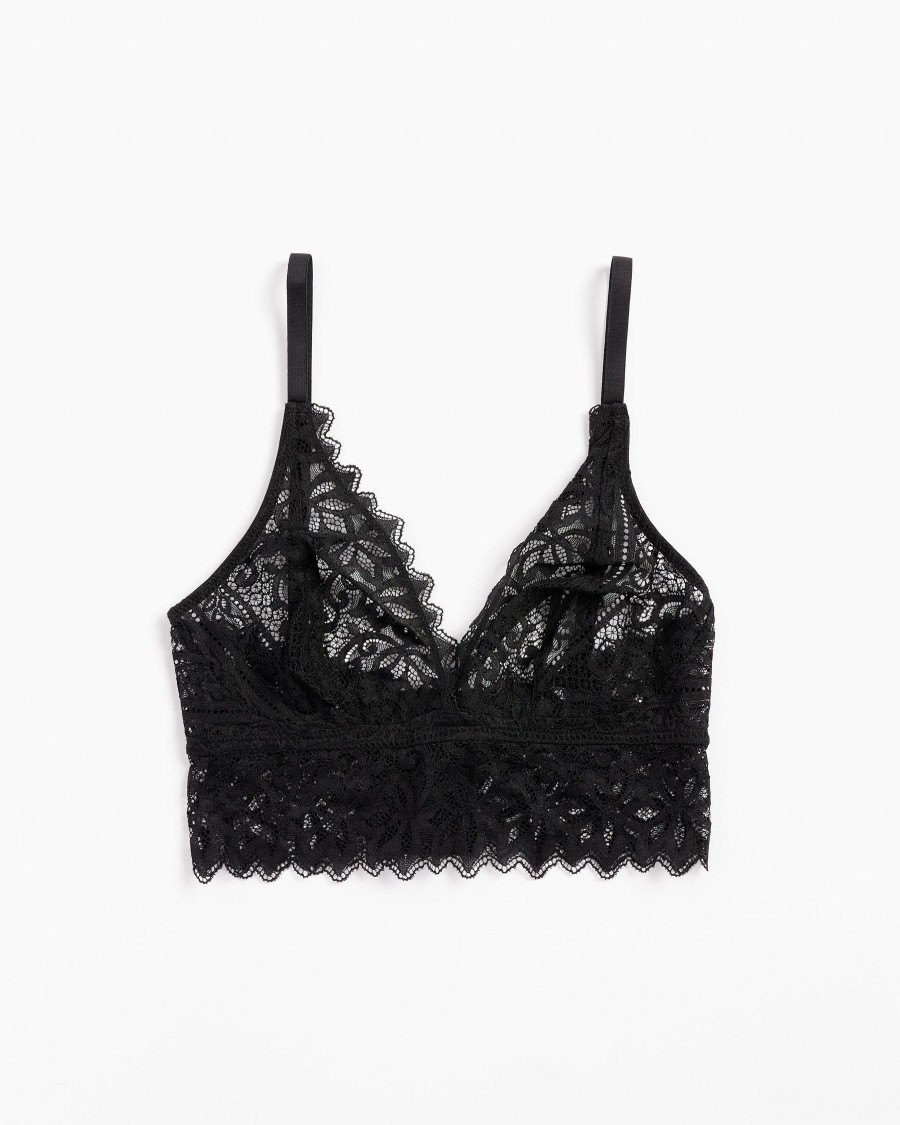 Woman Else Loungewear & Intimates | Orient Soft Triangle Bra In Black